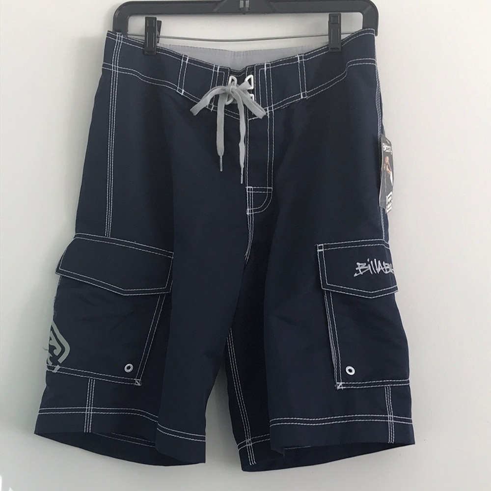Billabong Men's Navy Cargo Boardshorts 30 NEW
